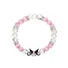 Moda europea y americana transfronteriza aleación caliente cristal perlas kulomi dibujos animados pulsera de amistad joyería para hombres y mujeres al por mayor