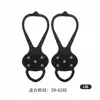 Crampons de silicone para comércio exterior para escalada na neve, montanhismo, esportes ao ar livre, crampons de TPE, capas antiderrapantes para sapatos, crampons de todos os tamanhos