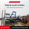 Produção diária: 100 fabricantes de dragas de sucção torcidas quadradas Vaso de dragagem de draga de sucção torcida