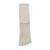 Calcetines de Correr para Hombre Transpirables, Absorbentes del Sudor, Amortiguadores, con Suela de Masaje, Color Sólido, Versátiles, Deportivos, Antideslizantes, de Cinco Dedos