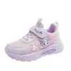 Zapatillas Deportivas para Niñas Primavera y Otoño 2026 Nuevo Estilo Niños Medianos y Grandes Casual Zapatos de Papá Malla Infantil Transpirable Zapatillas de Correr