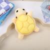 Boneca de Pelúcia de Desenho Animado Pequena Tartaruga Guinchando Pingente Chaveiro Pendente de Bolsa DIY Broche Acessórios de Joalheria Acessórios