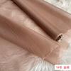 Tela de Organza de Seda de 8mm Encriptada, 140 de Ancho Tela de Organza Rígida de Seda de Morera