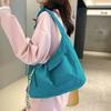 Bolsa de Lona para Mujer 2022 Bolso de Hombro Tote Estudiante Universitario Trabajo en Clase Ropa Gran Capacidad Bolso Tote Gran Capacidad Ropa de Trabajo