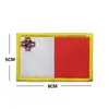 Patches da Bandeira Europeia Europa Oriental Europa Ocidental Europa Meridional Europa Central Patches de Tecido Bordados Adesivos de Bandeira Bordado Dupla Face