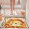 Dajiang Baño Hogar Inodoro Antideslizante Alfombrilla para Pies Alfombrilla Absorbente de Agua Alfombrilla para Piso Estilo Nórdico Alfombrilla de Secado Rápido para Entrada de Baño