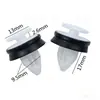 Clip Universal para Panel de Puerta de Coche Clip de Plástico de Nylon para Interior del Pilar A Clip Grueso Reforzado Hebilla de Pegamento Impermeable para Fijación de Faldón Lateral