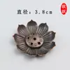 Palito de Incenso Flor de Lótus Ouyue Palito de Incenso Liga Flor de Lótus Queimador de Incenso Poroso Assento de Incenso Doméstico Buda Zen Queimador de Aromaterapia