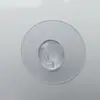 Guanbao gancho nuevo fila de ganchos transparente gancho de cristal hogar cocina baño fuerte sin costuras creativo sin clavos gancho adhesivo