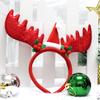 Decoraciones Navideñas Hebilla para la Cabeza Cabeza de Muñeco de Nieve Caña Banda para el Cabello de Navidad Banda para el Cabello de Performance Nocturna Niños Adultos Accesorios de Performance