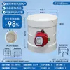 Válvula de ar elétrica PP/PVC, válvula de ajuste de volume de ar, válvula de duto de ar fresco, interruptor de controle, válvula de retenção, válvula de vedação