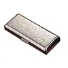 Caja de Cigarrillos Doble Pistola Cigarrillo Delgado Paquete de 14 Extendido Portátil para Hombres y Mujeres Ultradelgado Creativo Personalizado Soporte para Cigarrillos Caja para Dama