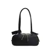 Bolso de Mujer 2026 Piel de Vaca de Gama Alta Lujo Boston Bag, Estilo Casual, Nicho Coreano, Bolso de Hombro Tote de Gran Capacidad