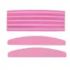 Lima de media luna para uñas, esponja, tira de arena, herramienta de manicura, lima de uñas de doble cara, pulidora de uñas