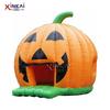 Cama elástica inflable de entretenimiento interior y exterior, temática de Halloween, forma de calabaza, cama elástica inflable, temática de festival de Halloween, trampolín