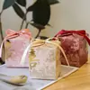 El Más Vendido Original Nuevo Estilo Chino Souvenir de Boda Regalo Pintura de Tinta Paisaje Caja de Dulces de Boda Caja Vacía