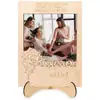 Porta-geladeira Magnético Moldura para Foto Magnética Mini Moldura para Foto Lembrança Presente para Mãe, Esposa, Namorada, Pai, Melhor Amigo, Bebê