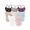 Camisole Puro Desejo com Alças no Pescoço e Bojos para Mulheres, Roupa Íntima da Estação Primavera, Top Base Sem Mangas Doce e Picante Sexy, Tecido Escovado, Adequado para Usar por Cima