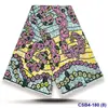 Estilo transfronterizo de comercio exterior tela batik de doble cara falda colorida para mujer tela estampada étnica en stock al por mayor