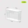 Caja de Cartuchos de Tinta Especial BNBS con Tapa, Transparente y Visible, Herramienta Esencial de Almacenamiento para Viajes para Plumas
