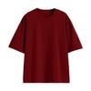 Verão Novas Camisetas Personalizadas de Algodão Puro 200g de Manga Curta para Meninos e Meninas Cor Pura Roupa Infantil Versão em Branco Estampa DIY