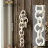 Estilo Europeo y Americano Wabi-Sabi Cadena de Anillos de Cerámica Decoración de Pared Decorativa para Centro Comercial Tienda Escena de Fotos Montaje Atrezzo de Atmósfera