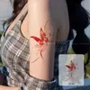Douyin Es la Primera Opción para Pegatinas de Tatuajes Temporales Coloridas que Son Impermeables, Duraderas y Lavables para el Día de Año Nuevo, el Día Nacional y las Festividades del Doble Once