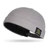 Nuevo Estilo de Primavera Etiqueta de Tela Calle Hip-Hop Gorra sin Visera de Propietario para Hombres y Mujeres, Yuppie Personalizado Versátil Gorra de Melón Tang Transfronterizo