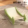 Nido Tablero Rascador para Gatos de Sisal, Resistente al Desgaste y que No Suelta Pelo, Tablero Rascador Redondo Extra Grande de una Pieza, Recipiente Nido para Gatos, Cuerda de Cáñamo que No Se Puede Rascar