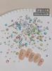 Explosiones transfronterizas arte de uñas mini color caramelo plano diamante pequeño redondo 1440 tamaño mixto joyería para arte de uñas al por mayor