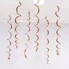Pendente Espiral de Natal Aniversário Feriado Decoração Pendurada de PVC Guirlanda Decoração Arranjo de Teto Corredor Janela Atacado