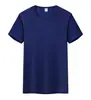 Camisetas Publicitárias de Secagem Rápida com Gola Redonda, Camisetas com Texto Impresso, Roupas de Trabalho, Uniformes de Classe, Uniformes de Team Building com Impressão de Logo, Venda Direta da Fábrica