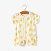Mameluco para bebé recién nacido de algodón puro delgado para bebés niños y niñas pijamas de verano en línea ropa popular para niños de manga corta ropa para gatear