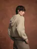 COMOS CMS 2026 Coreano Japonês Casual Solto Preguiçoso Com Capuz Cordão Grosso Suéter Feminino Outono Inverno Novo Estilo 260662