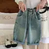 Jeans para Niños Estilo Otoño 2026 Niños Trendy Geniales Atractivos Lavados Niños Pequeños y Medianos Bebé Elegantes Holgados Pantalones Largos