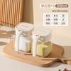 Juego de tarros para condimentos A6L Caja combinada para condimentos Cocina Hogar Tarro de sal Botella para condimentos Tarro Botella para condimentos Caja de almacenamiento