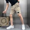 Novo Shorts Xadrez Sense de Alta Qualidade Calças Casuais de Marca Moderna Masculina 2025 Novas Calças de Verão Masculinas
