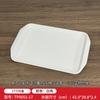 Vajilla de melamina blanca imitación porcelana comida rápida tazón de arroz tazón de sopa resistente a caídas tazón para avena vajilla de comedor empresarial tazón especial para sopa fideos
