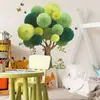 Comercio Exterior Gradiente Bola Árbol Grande Mariposa Dormitorio Sala de Estar Dormitorio Decoración del Hogar Pegatina de Pared Pegatina Autoadhesiva Venta al por Mayor Transfronterizo