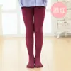 Medias de terciopelo blanco de Primavera y Otoño transfronterizas para niños, calcetines finos de alta elasticidad, leggings para niñas, calcetines de baile