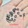 Shanxi plata antigua cuentas retro notoginseng hebilla de collar de plata hebilla de enlace espaciador de cuentas accesorios de juego de texto DIY