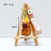 Chaveiro Kapibala Capivara Famoso na Internet Desenho Animado Rei Capivara Fofo Pequeno Pingente Argola de Chaveiro Presente