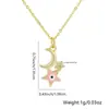 Venda quente transfronteiriça luxo leve estrela lua zircônia corrente clavícula personalidade feminina doce cobre micro cravação pingente colar atacado