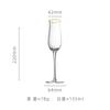 Copa de Vino Tinto Tulipán Estilo Nórdico Vertical Cristal Doméstico Phnom Penh Copa de Champán Copa de Cóctel