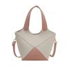 Conjunto de Duas Peças de Nova Moda Transfronteiriço de Bolsas Femininas de Nicho, Bolsa Saco Color-Blocking, Bolsa de Ombro Transversal para o Trabalho