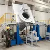 Horno de Fusión de Aluminio a Gas, Horno de Fusión de Aleación de Aluminio Hidráulico, Tipo Pequeño Abatible, Encendido Automático, Horno de Fusión con Control de Temperatura, Calefacción