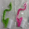 Cepillo de Mano con Ranuras en Forma de Cisne para Puertas y Ventanas, Cepillo Limpiador de Ranuras para Cocina y Baño, Cepillo para Rejillas de Aire Acondicionado
