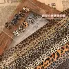Nuevas Calcomanías de Transferencia para Uñas Estampado de Leopardo Maillard Otoño e Invierno Estilo Popular de Celebridad de Internet Papel de Transferencia Dulce Fresco Sexy Herramientas para Uñas
