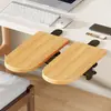 Tablero de Extensión para Hueco de Escritorio de Dormitorio, Escritorio Plegable para Computadora, Soporte para Teclado y Ratón, Estante de Almacenamiento Multifuncional sin Perforaciones