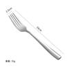 Faca e garfo de bife 430 faca de terno de talheres de aço inoxidável, garfo, colher, colher de chá, quatro peças principais, faca e garfo de comida ocidental, conjunto completo para casa